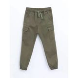 Lcw Kids Haki Beli Lastikli Erkek Çocuk Kargo Pantolon