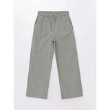 Lcw Kids Haki Beli Lastikli Wideleg Kız Çocuk Pantolon