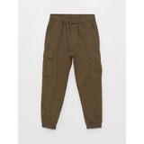 Lcw Kids Haki Rahat Kalıp Erkek Çocuk Jogger Kargo Pantolon - Khaki - 7 - 8 Yaş