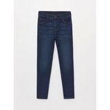 Lcw Kids Indigo Beli Ayarlanabilir Lastikli Erkek Çocuk Jean Pantolon