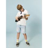 Lcw Kids Indigo Beli Ayarlanabilir Lastikli Erkek Çocuk Jean Şort