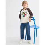 Lcw Kids İndigo Beli Lastikli Erkek Çocuk Jean Pantolon