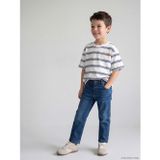 LCW Kids İndigo Beli Lastikli Loose Fit Erkek Çocuk Jean Pantolon