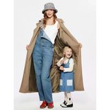 Lcw Kids İndigo Cepli Kız Çocuk Jean Elbise