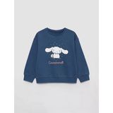 Lcw Kids İndigo Cinnamoroll Baskılı Kız Çocuk Sweatshirt