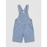 Lcw Kids İndigo Kare Yaka Erkek Çocuk Jean Salopet