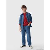 Lcw Kids İndigo Loose Fit Erkek Çocuk Kargo Jean Pantolon