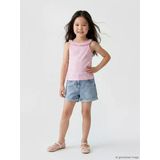 Lcw Kids İndigo Taş İşlemeli Kız Çocuk Jean Şort