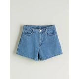 Lcw Kids İndigo Taşlı Kız Çocuk Jean Şort