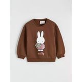 Lcw Kids Kahverengi Miffy Baskılı Kız Çocuk Kalın Sweatshirt