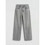 Lcw Kids Karışık Wideleg Fiyonk Nakışlı Kız Çocuk Jean Pantolon