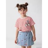 Lcw Kids Kırmızı Bisiklet Yaka Hello Kitty Baskılı Kız Çocuk Tişört