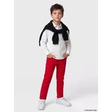 Lcw Kids Kırmızı Regular Fit Erkek Çocuk Gabardin Pantolon