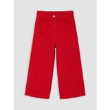 Lcw Kids Kırmızı Wideleg Kız Çocuk Gabardin Pantolon
