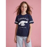 Lcw Kids Lacivert Cinnamoroll Baskılı Kız Çocuk Tişört