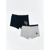 Lcw Kids Lacivert Fenerbahçe Baskılı Erkek Çocuk Boxer 2'Li
