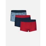 Lcw Kids Mavi Baskılı Erkek Çocuk Boxer 3'Lü