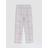 Lcw Kids Mavi Ekose Kız Çocuk Pijama Alt