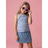 Lcw Kids Mavi Hello Kitty Baskılı Kız Çocuk Atlet