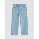Lcw Kids Mavi Hello Kitty Nakışlı Kız Çocuk Jean Pantolon