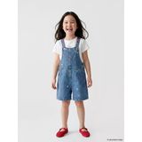 Lcw Kids Mavi Nakışlı Kız Çocuk Jean Salopet