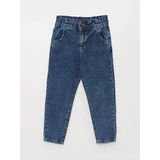 Lcw Kids Mavi Paperbag Kız Çocuk Jean Pantolon