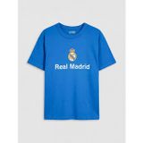 Lcw Kids Mavi Real Madrid Baskılı Erkek Çocuk Tişört