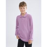 Lcw Kids Mor Polo Yaka Erkek Çocuk Tişört