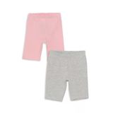 Lcw Kids Pembe Beli Lastikli Basic Kız Bebek Kısa Tayt