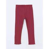 Lcw Kids Pembe Beli Lastikli Kız Çocuk Basic Tayt