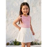 Lcw Kids Pembe Çiçek Detaylı Kız Çocuk Fitilli Atlet