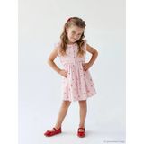 Lcw Kids Pembe Çiçekli Kız Çocuk Elbise