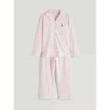 Lcw Kids Pembe Gömlek Yaka Kız Çocuk Pijama Takım