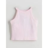 Lcw Kids Pembe Halter Yaka Kız Çocuk Atlet