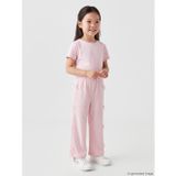 Lcw Kids Pembe Kız Çocuk Müslin Geniş Paça Pantolon