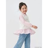 Lcw Kids Pembe Kız Çocuk Nakışlı Gömlek Ve Süveter