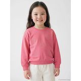 Lcw Kids Pembe Kurdele Baskılı Taşlı Kız Çocuk Sweatshirt