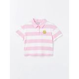 Lcw Kids Pembe Polo Yaka Kısa Kollu Kız Çocuk Tişört