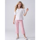 Lcw Kids Pembe Slim Fit Kız Çocuk Kapri