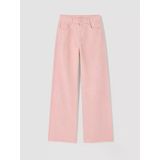 Lcw Kids Pembe Wideleg Taşlı Kız Çocuk Jean Pantolon