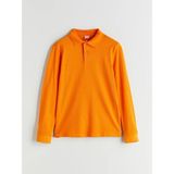 Lcw Kids Polo Yaka Erkek Çocuk Tişört (W5) - Turuncu - Dropsuz - 9 - 10 Yaş