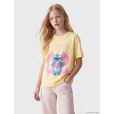 Lcw Kids Sarı Stitch Baskılı Kız Çocuk Tişört