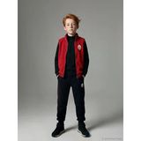 Lcw Kids Siyah Beli Lastikli Galatasaray Baskılı Erkek Çocuk Jogger Eşofman Altı