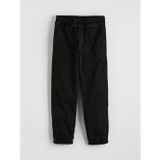 Lcw Kids Siyah Loose Fit Erkek Çocuk Jogger Jean Pantolon