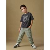 Lcw Kids Yeşil Beli Lastikli Loose Fit Erkek Çocuk Pantolon