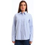 Lcw Lacivert Loose Fit Kadın Gömlek - 42