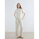Lcw Modest Bej Beli Lastikli Soft Touch Kadın Eşofman Altı - 2XL