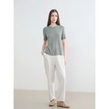 Lcw Modest Bej Beli Lastikli Soft Touch Kadın Eşofman Altı - 3XL