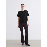 Lcw Modest Bordo Dar Fit Kadın İspanyol Paça Pantolon