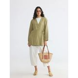 Lcw Modest Ekru Beli Lastikli Kadın Gabardin Pantolon